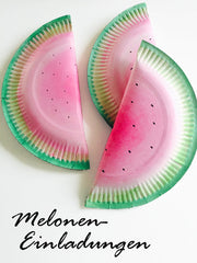 Herzlich eingeladen zur Aloha-Party ✪ Wir lieben Flamingos, Ananas & Melonen