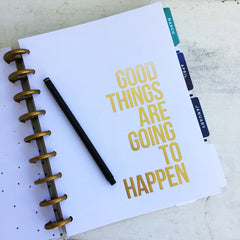 Goldrausch, Punkte und ein Leinwand-DIY