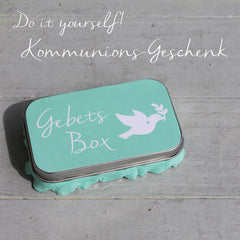 DIY ✪ Geschenk zur Kommunion selbermachen