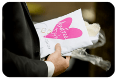 One heart- ein Hochzeitslogo mit Herz