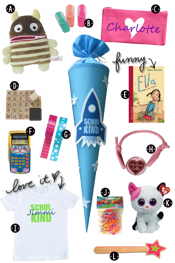 Was kommt in die Schultüte?