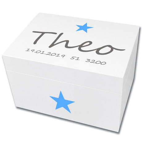 baby-erinnerungsbox-mit-stern-und-namen-weiss