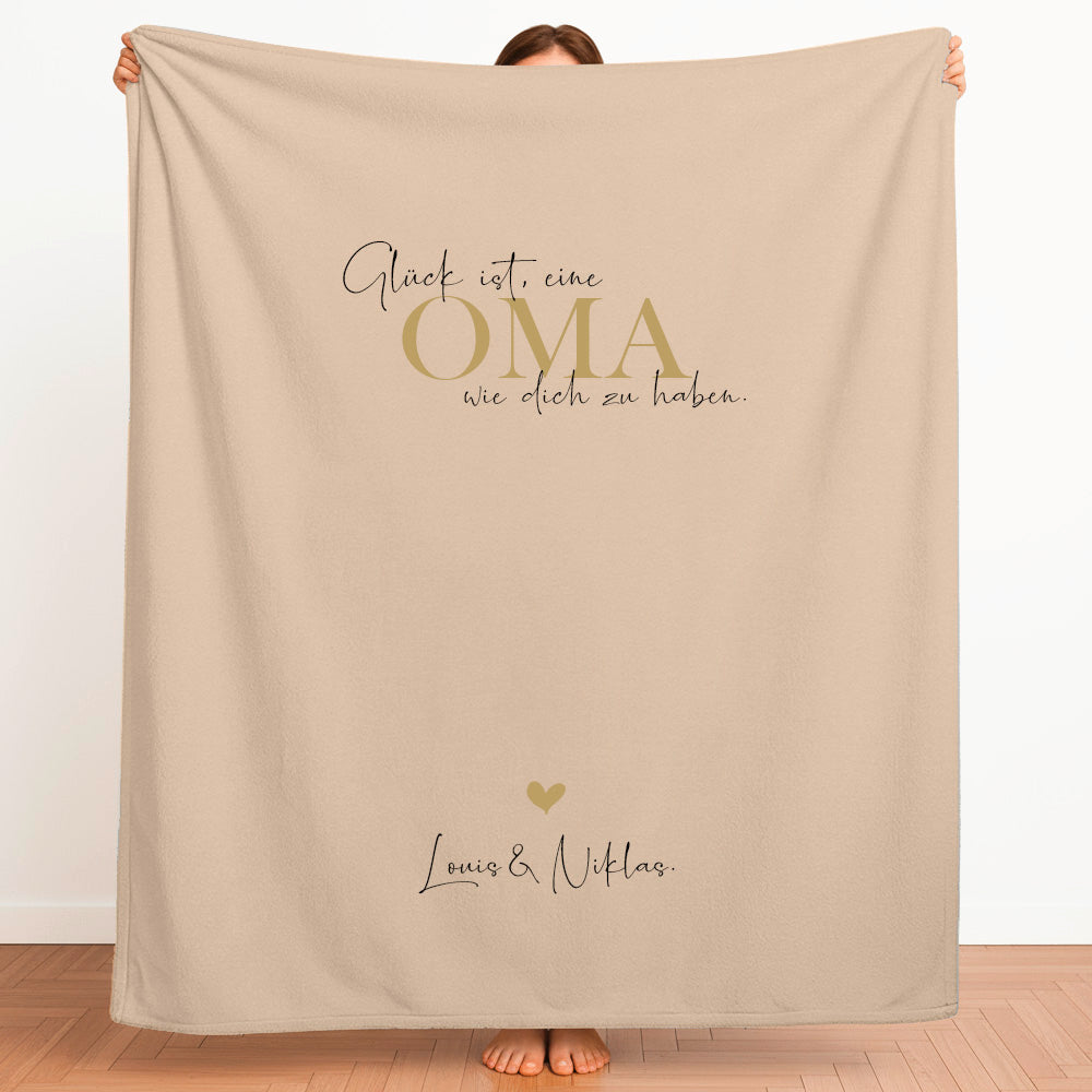 Glück ist, eine Oma wie dich zu haben