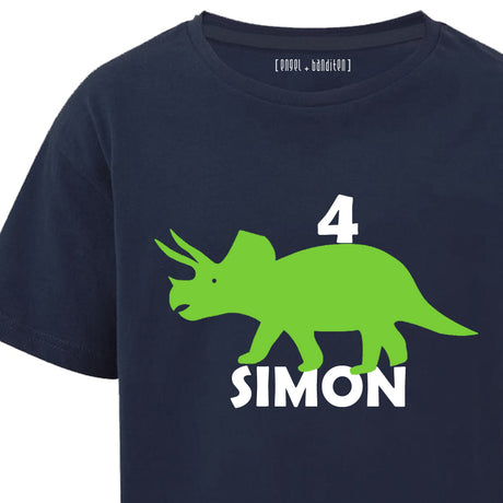 geburtstags-t-shirt dino personalisiert