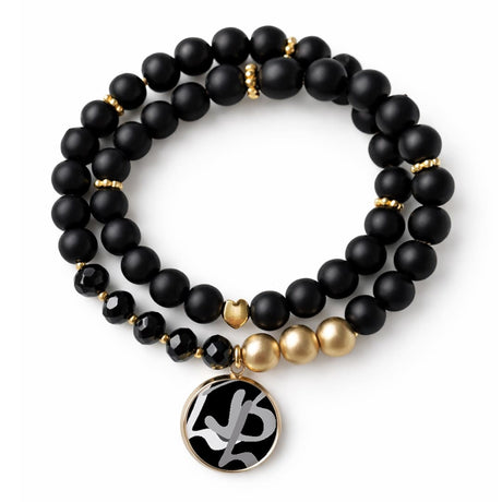 perlenarmband-twin-schwarz-letters