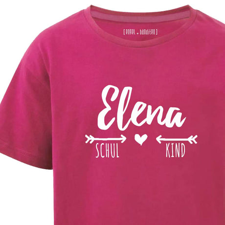 schul-kind-t-shirt pink