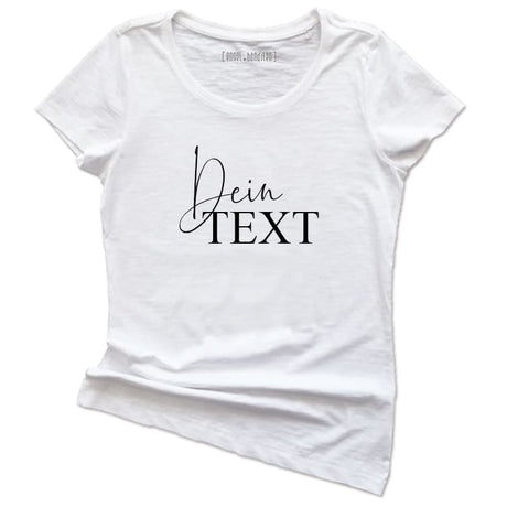 Shirt mit Wunschtext