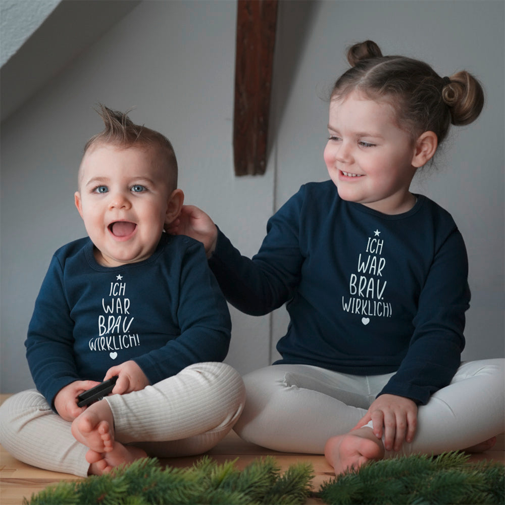 weihnachtsshirt-ich war brav