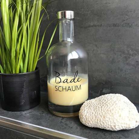 bade-schaum-flasche