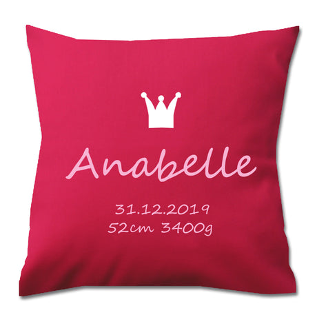 namenskissen baby mit krone