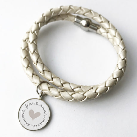 leder-armband familie