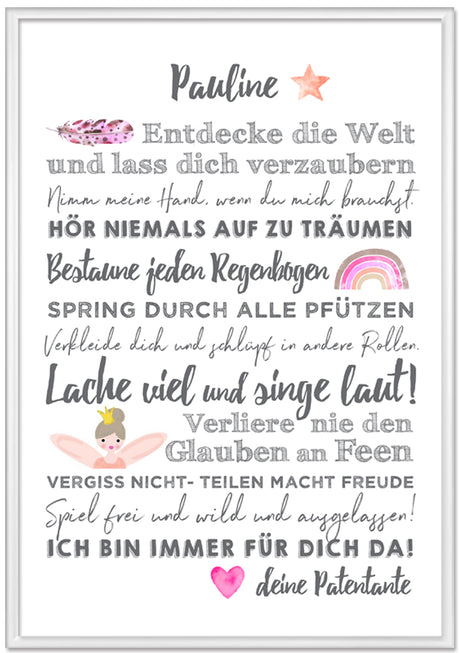 poster sprüche mädchen