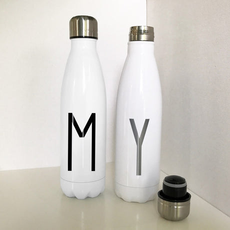 trinkflasche isolierflasche mit monogramm