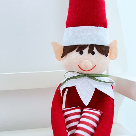 weihnachts-elf-puppe